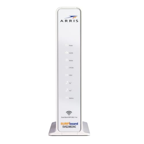 Arris (SBG10) - Cable Modem Router Combo - DOCSIS 3.0 16 x 4 Gigabit