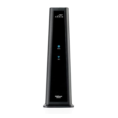 ARRIS (G34) - Cable Modem Router Combo - Fast DOCSIS 3.1 Gigabit WiFi 6 (AX3000)