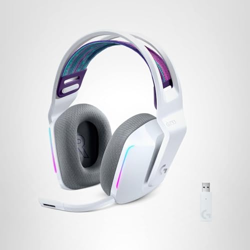 Logitech G733 Lightspeed Wireless Gaming Headset, Suspension Headband