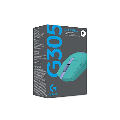 Logitech G305 Lightspeed Wireless Gaming Mouse, Hero Sensor