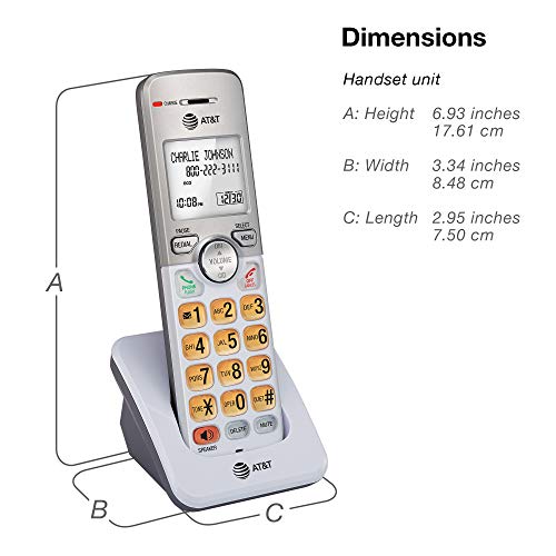AT&T EL51203 DECT 6.0 2-Handset Cordless Phone