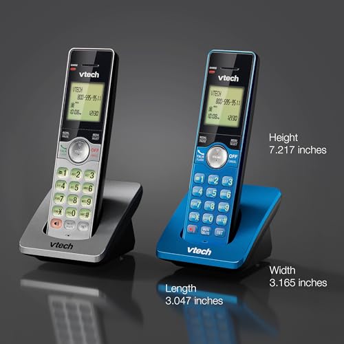 VTech CS6919-16 DECT 6.0 Cordless Phone, Red