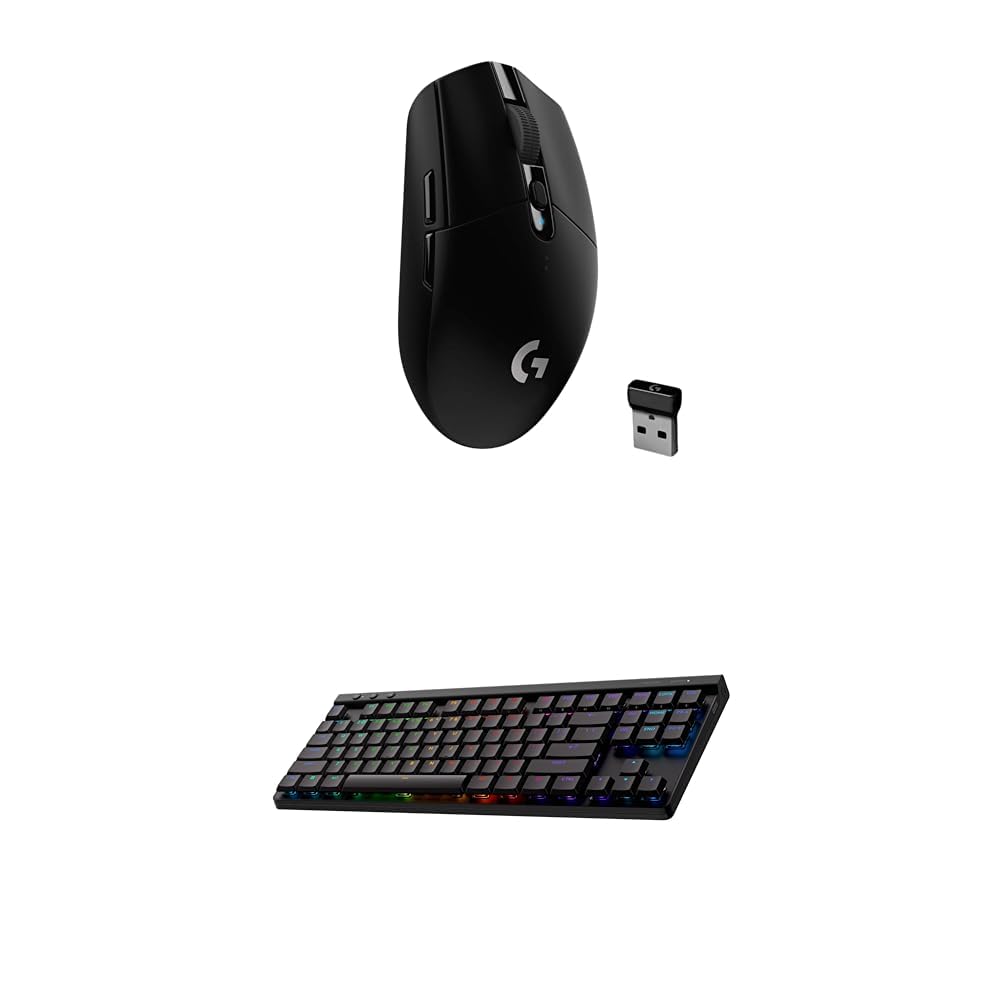 Logitech G305 Lightspeed Wireless Gaming Mouse, Hero Sensor