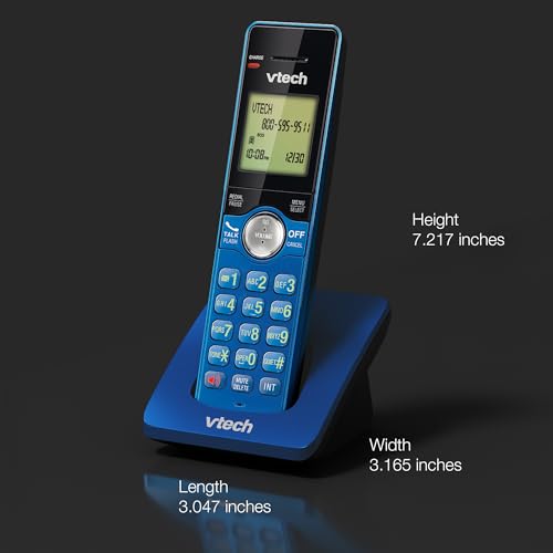 VTech CS6919-16 DECT 6.0 Cordless Phone, Red