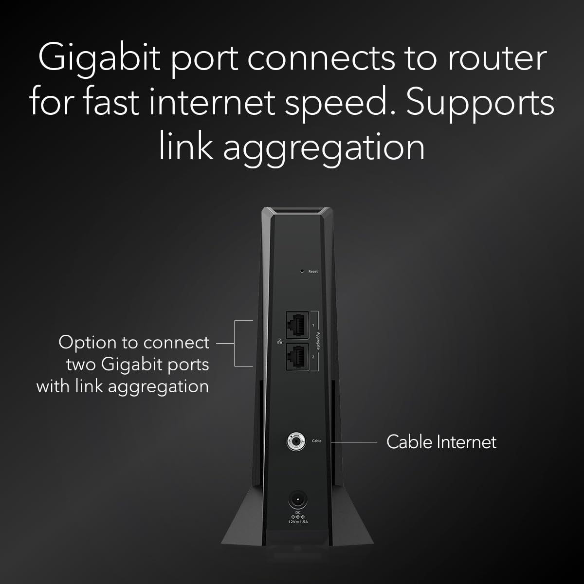 NETGEAR Nighthawk DOCSIS 3.1 Mid/high-Split Cable Modem
