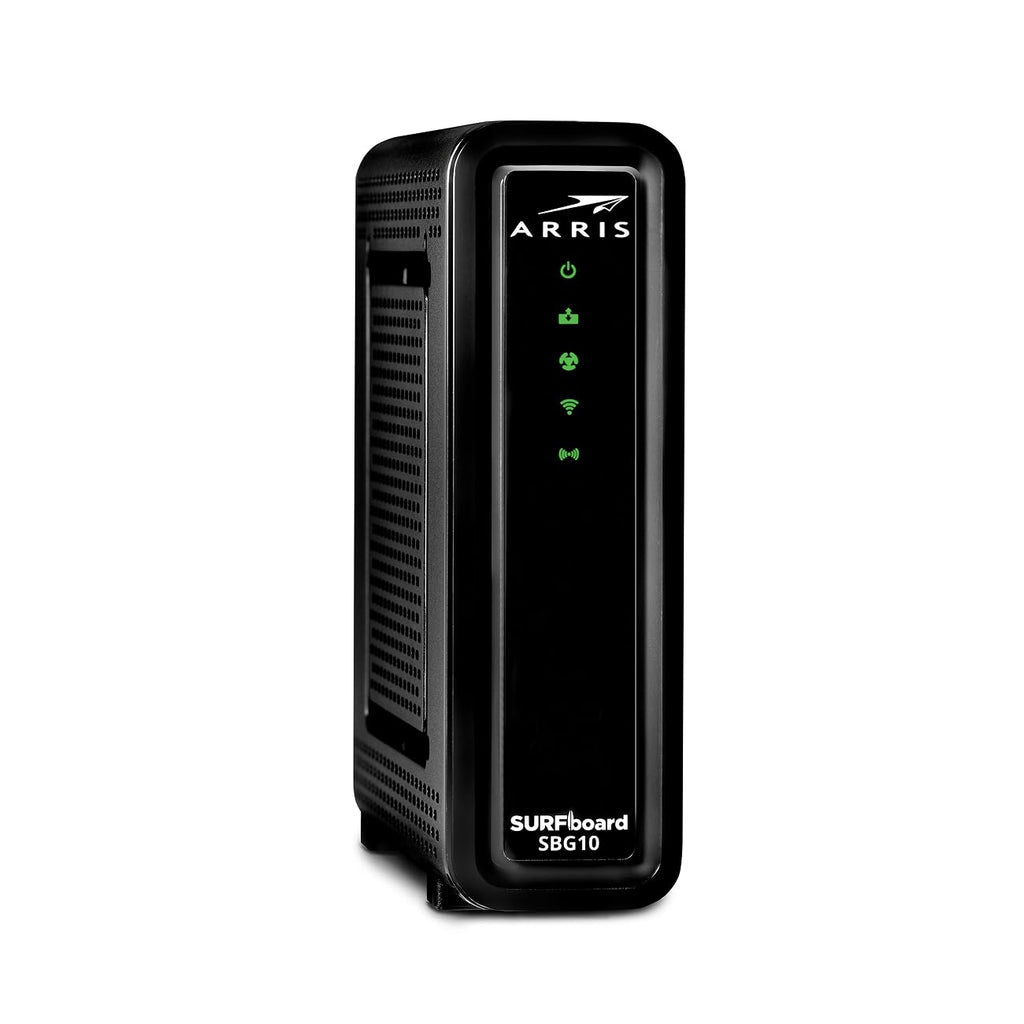 Arris (SBG10) - Cable Modem Router Combo - DOCSIS 3.0 16 x 4 Gigabit
