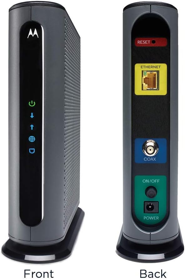 MOTOROLA MB8611 DOCSIS 3.1 Cable Modem with 2.5G Ethernet