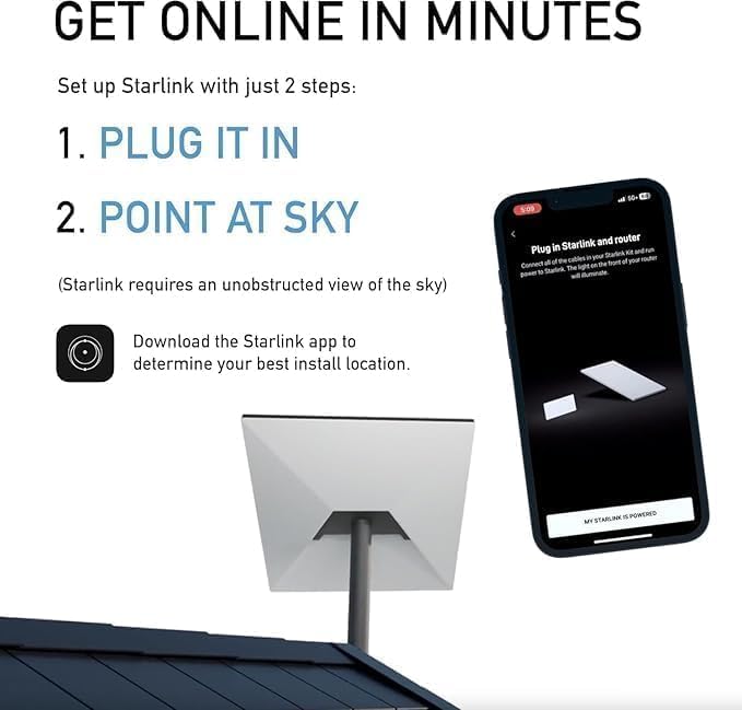 Starlink Gen 3 Standard Satellite Internet Kit