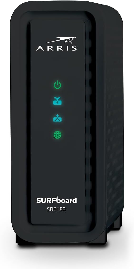 ARRIS (SB6183) -Cable Modem - Fast DOCSIS 3.0 16x4 Gigabi