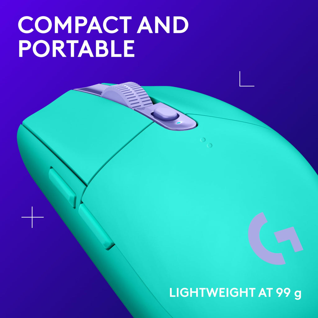 Logitech G305 Lightspeed Wireless Gaming Mouse, Hero Sensor