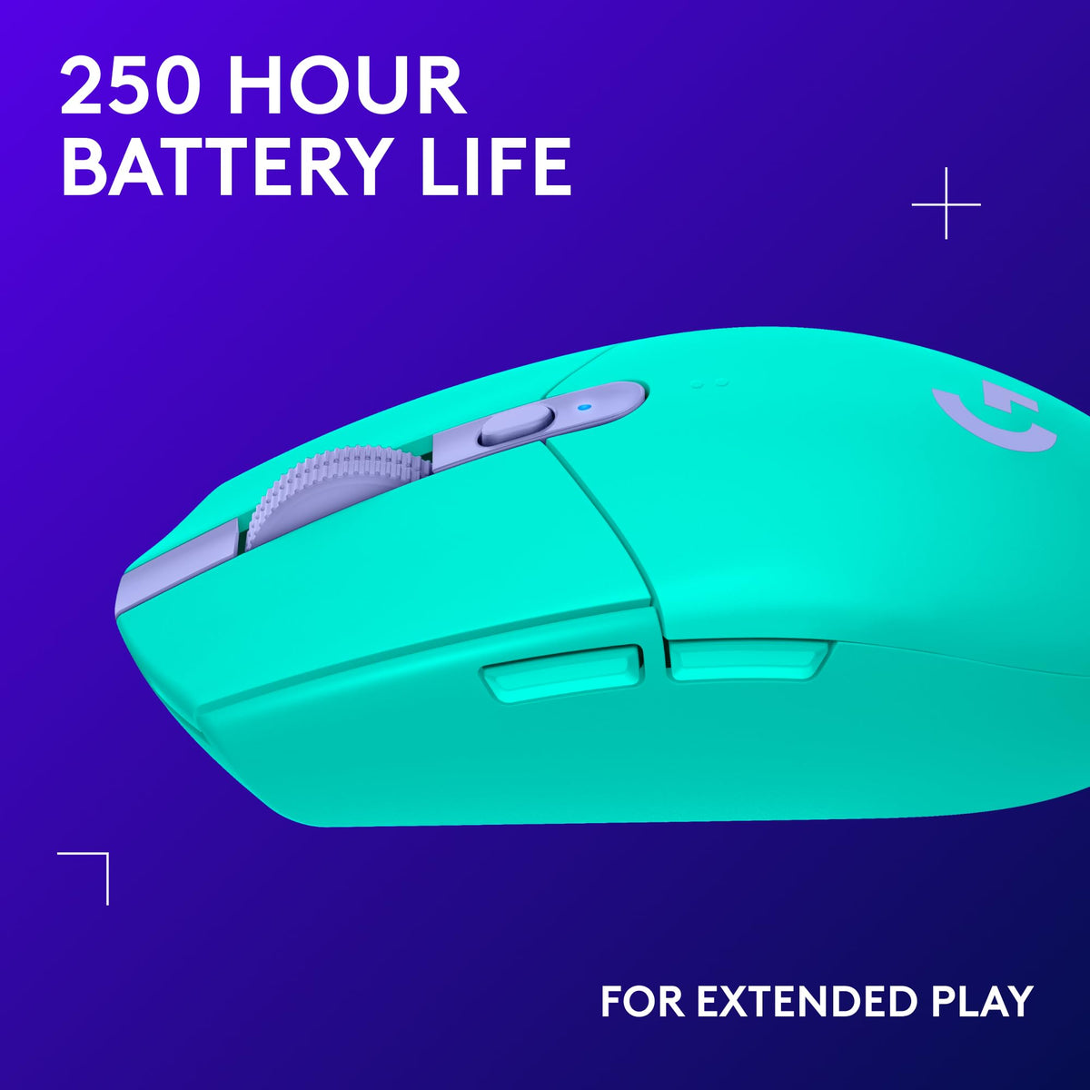 Logitech G305 Lightspeed Wireless Gaming Mouse, Hero Sensor