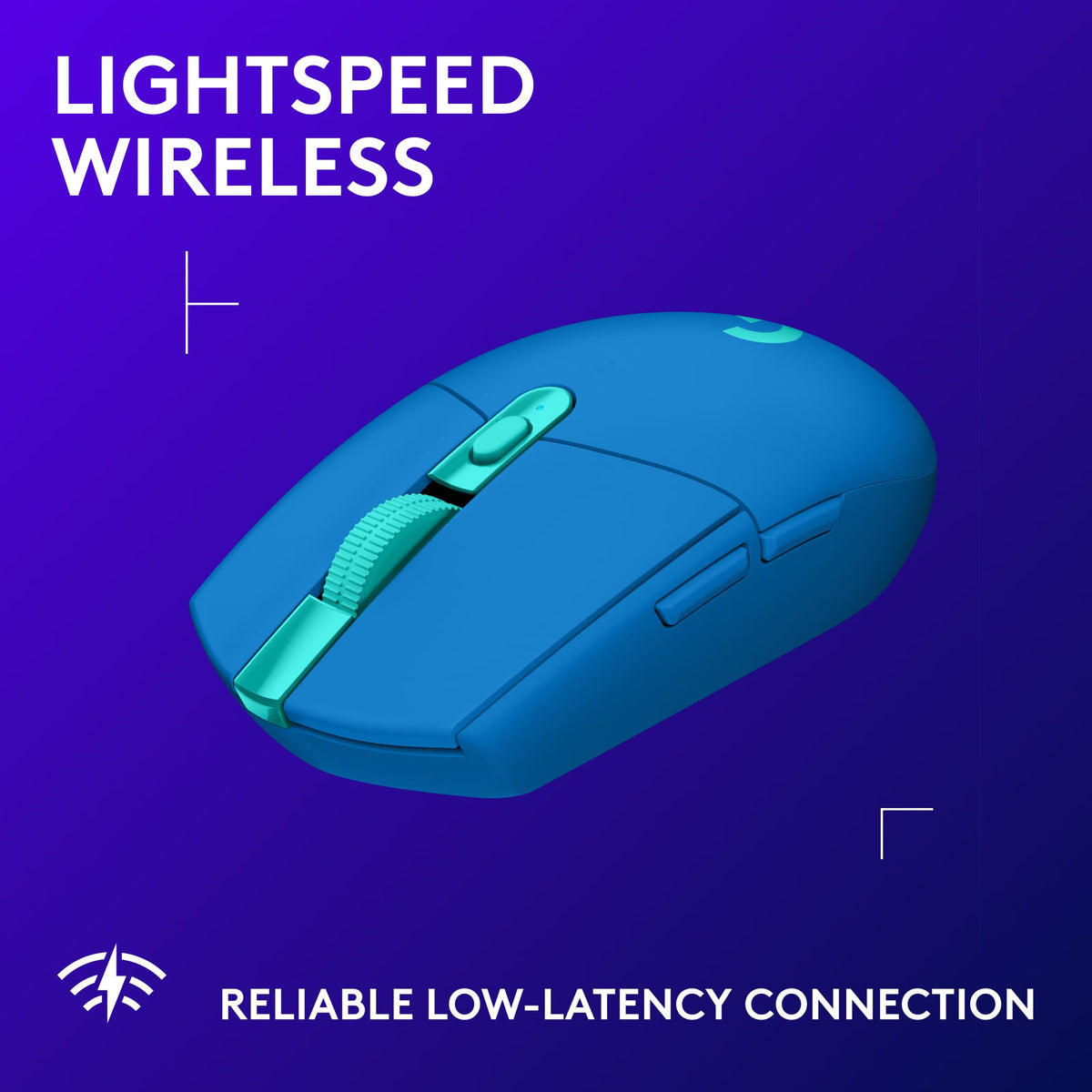 Logitech G305 Lightspeed Wireless Gaming Mouse, Hero Sensor