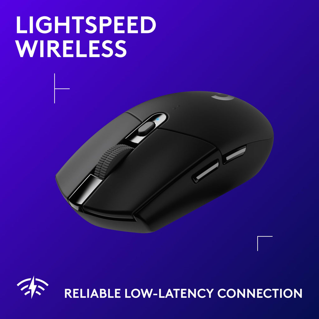 Logitech G305 Lightspeed Wireless Gaming Mouse, Hero Sensor