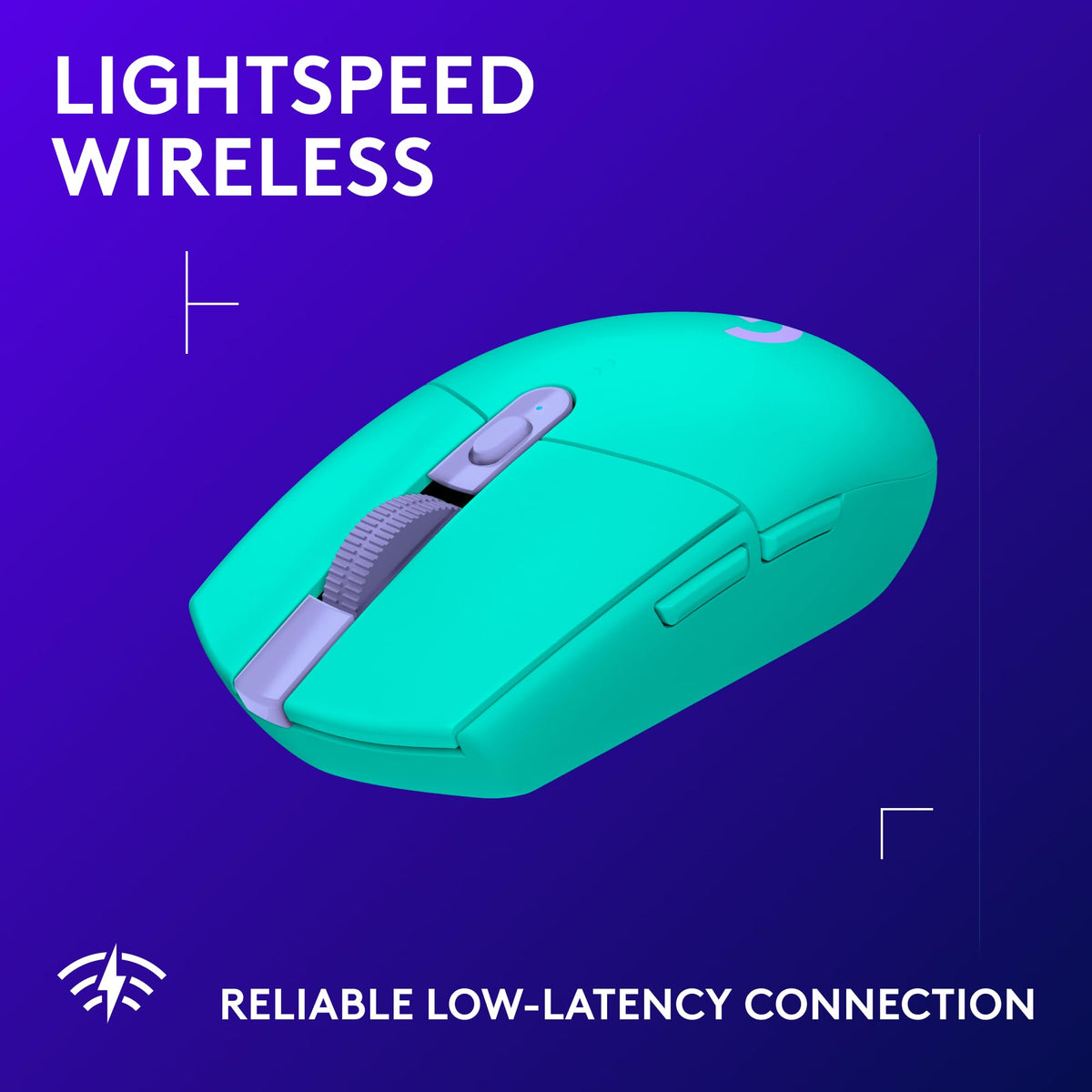 Logitech G305 Lightspeed Wireless Gaming Mouse, Hero Sensor