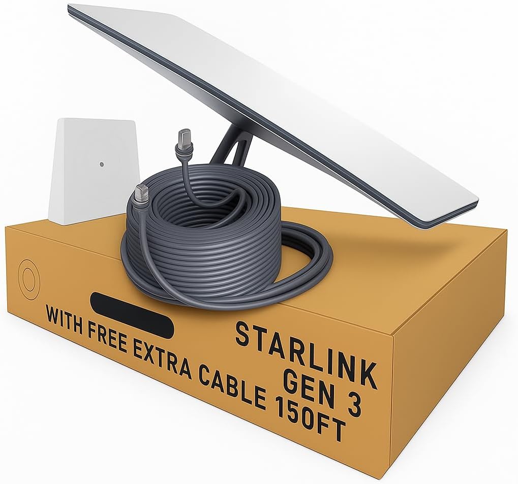 Starlink Gen 3 Standard Satellite Internet Kit