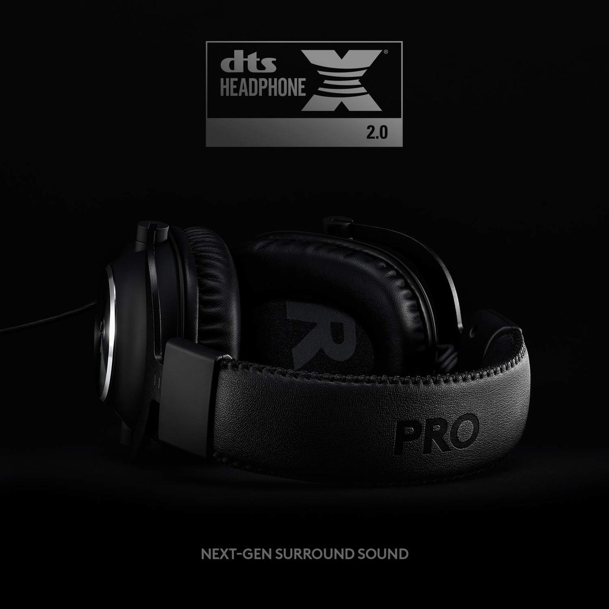 Logitech G Pro X Wired Gaming Headset: Blue VO!CE Detachable Boom Mic