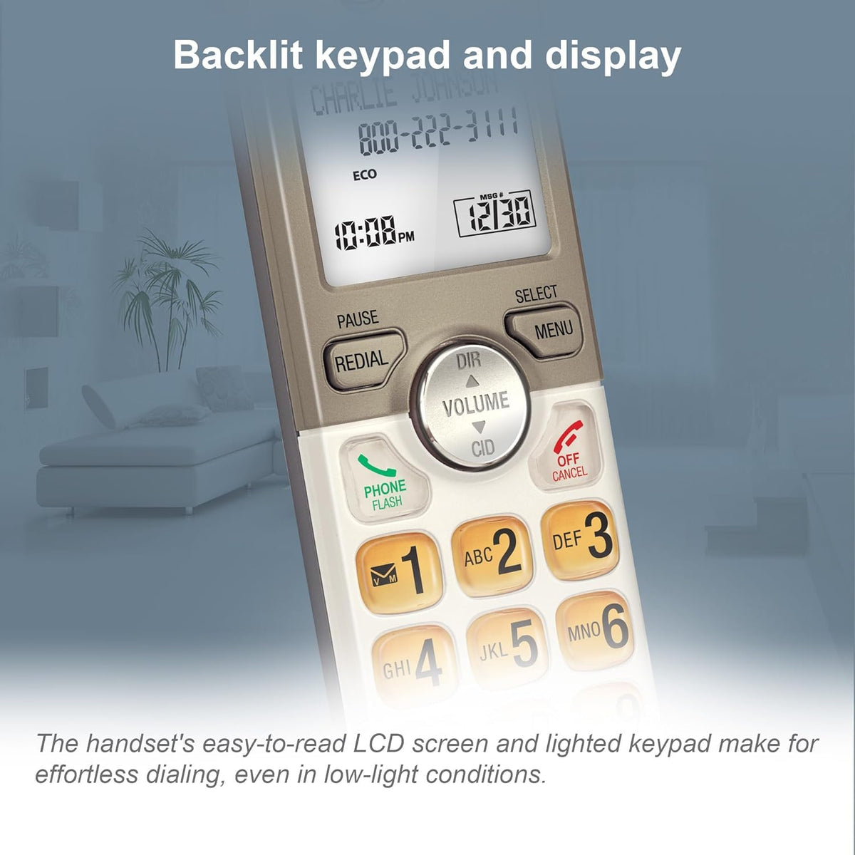 AT&T EL51203 DECT 6.0 2-Handset Cordless Phone