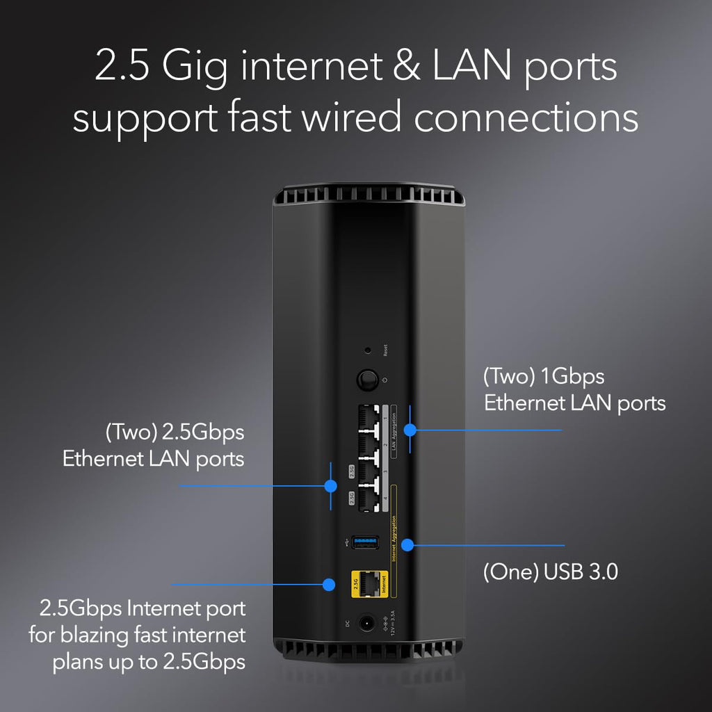 NETGEAR Nighthawk Tri-Band WiFi 7 Router (RS700S)