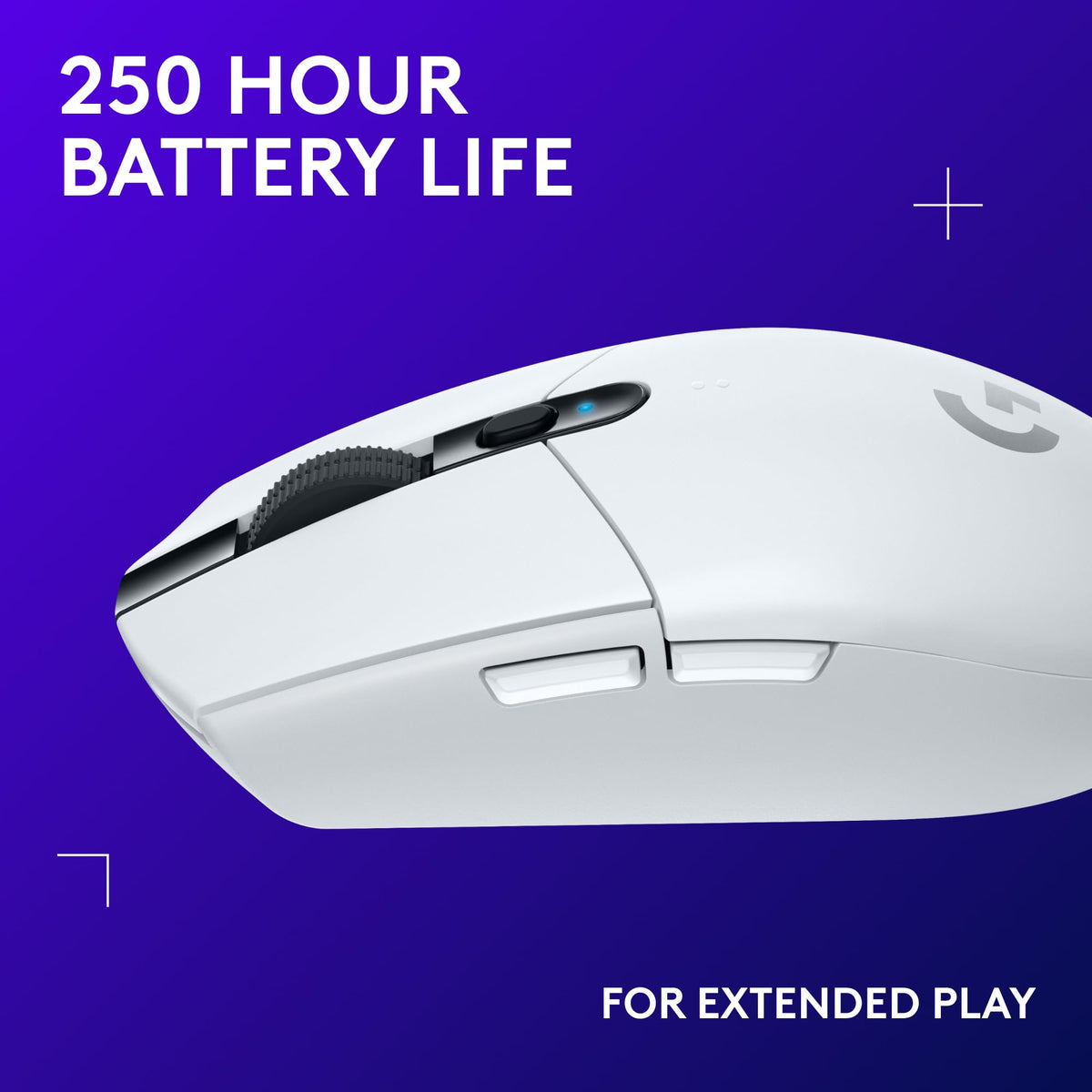 Logitech G305 Lightspeed Wireless Gaming Mouse, Hero Sensor