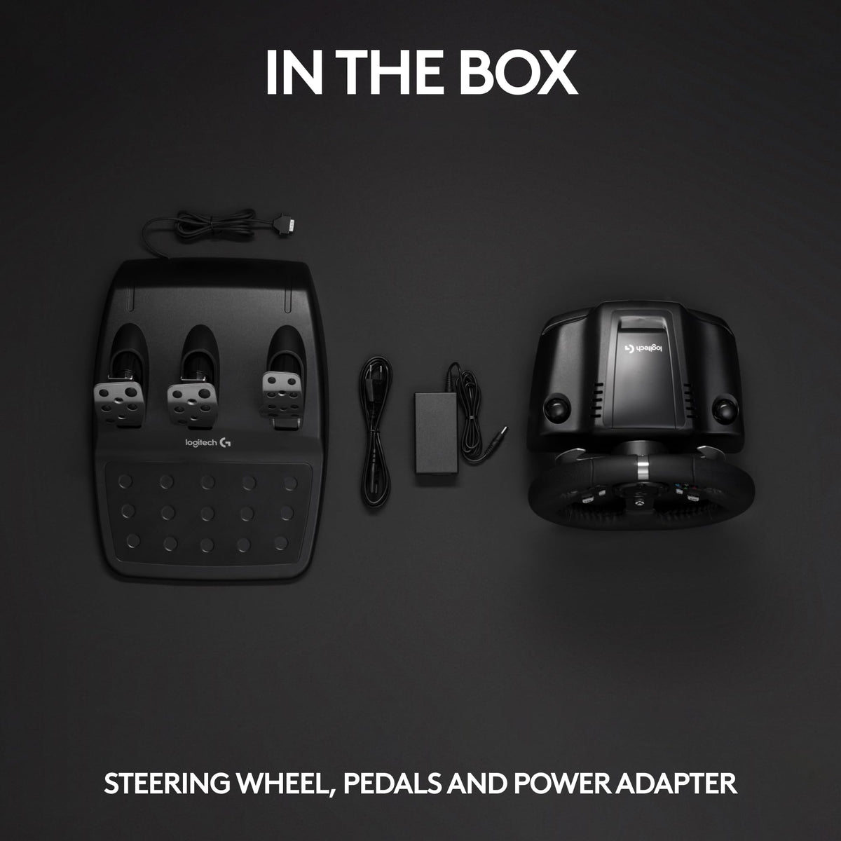Logitech G920 Driving Force Racing Wheel and Floor Pedals