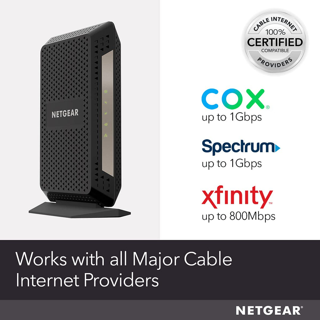 NETGEAR Nighthawk Multi-Gig Cable Modem for Xfinity Voice (CM2050V)