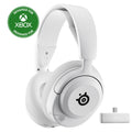SteelSeries Arctis Nova 5P Wireless Multi-System Gaming Headset — White — Neodymium Magnetic Drivers — 100+ Audio Presets — 60 HR Battery — 2.4GHz or BT — Gen2.X Mic — PS5, PS4, PC, Switch, Mobile