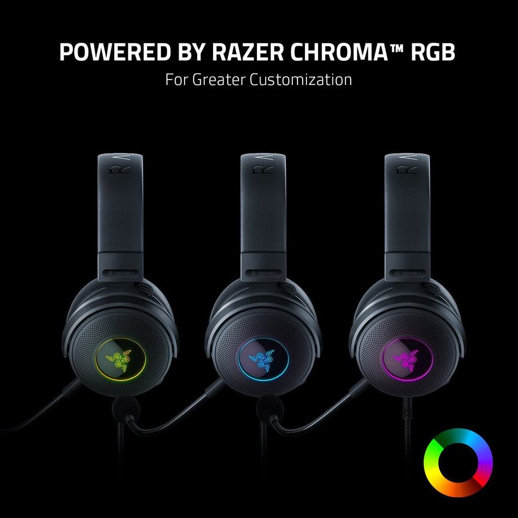 Razer Kraken V3 X Wired USB Gaming Headset: Lightweight Build