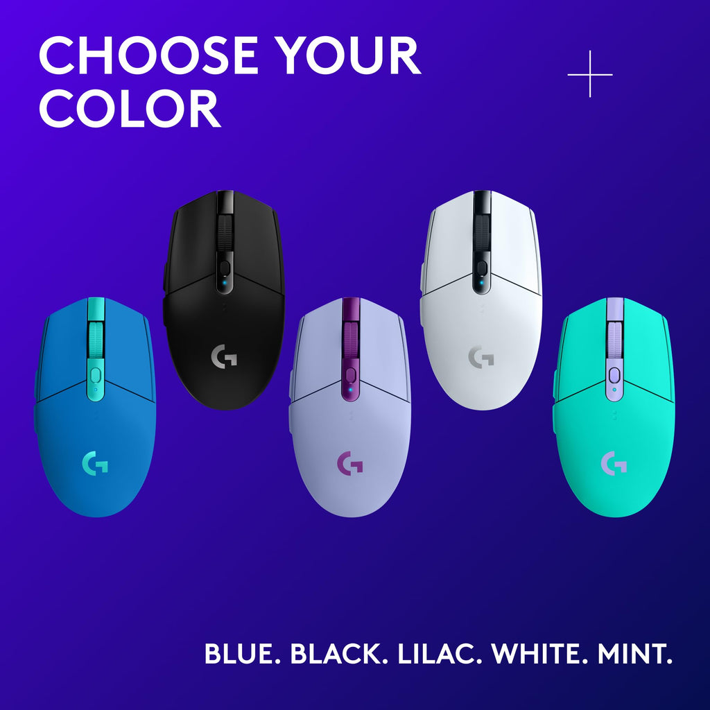 Logitech G305 Lightspeed Wireless Gaming Mouse, Hero Sensor