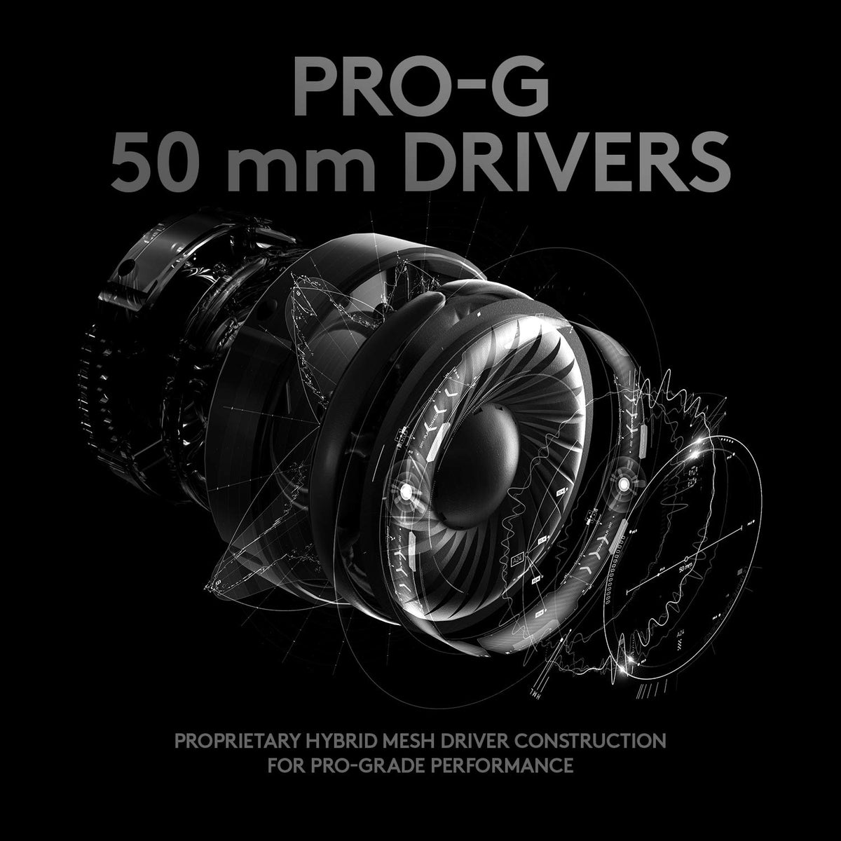 Logitech G Pro X Wired Gaming Headset: Blue VO!CE Detachable Boom Mic