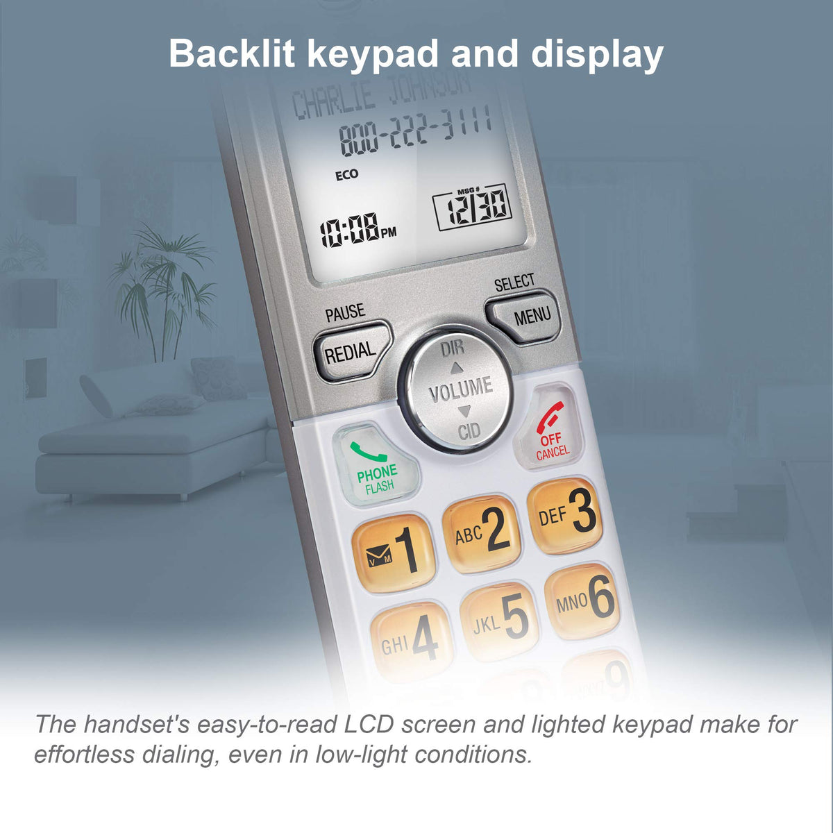AT&T EL51203 DECT 6.0 2-Handset Cordless Phone
