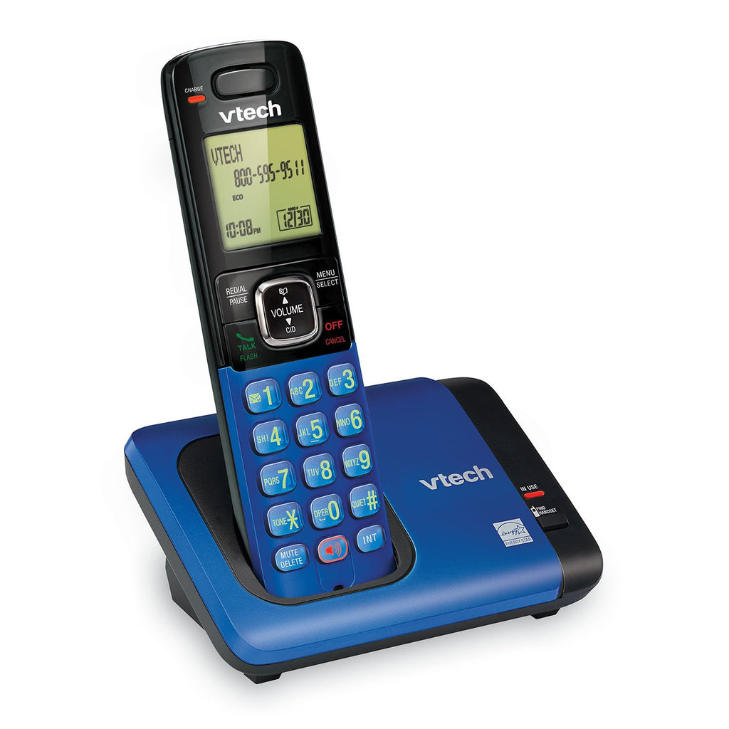 VTech CS6719-16 DECT 6.0 Phone with Caller ID/Call Waiting, 1 Cordless Handset, Red