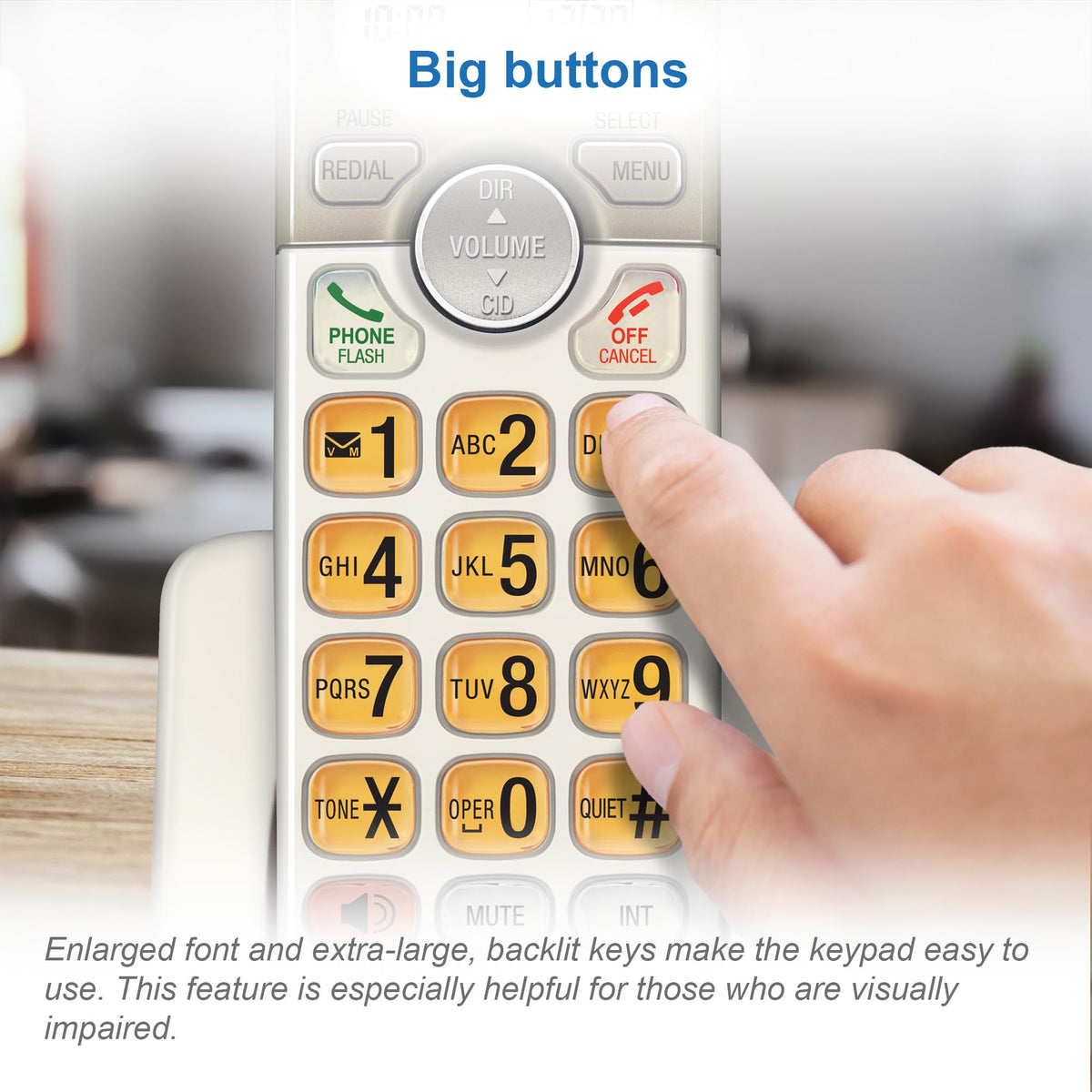 AT&T EL51203 DECT 6.0 2-Handset Cordless Phone
