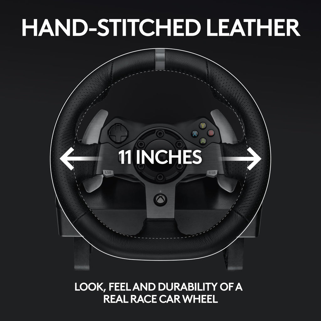 Logitech G920 Driving Force Racing Wheel and Floor Pedals