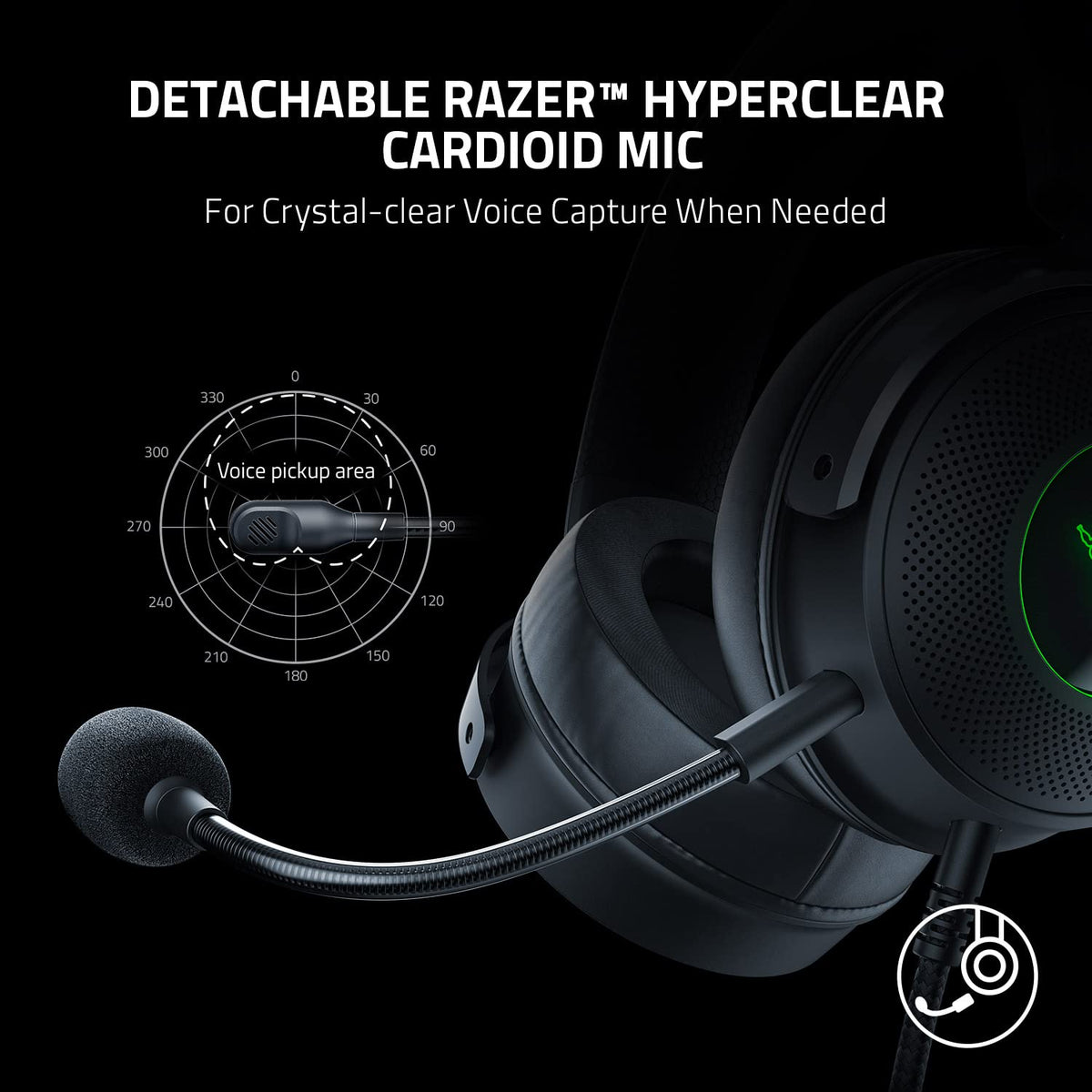 Razer Kraken V3 X Wired USB Gaming Headset: Lightweight Build