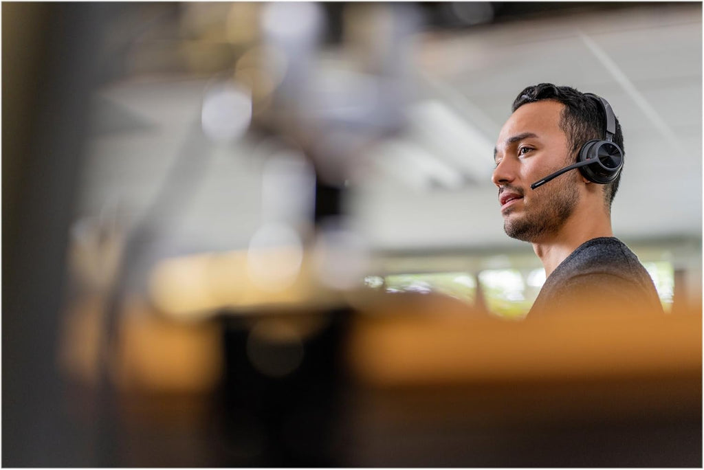 Poly - Voyager 4320 UC Wireless Headset + Charge Stand (Plantronics)