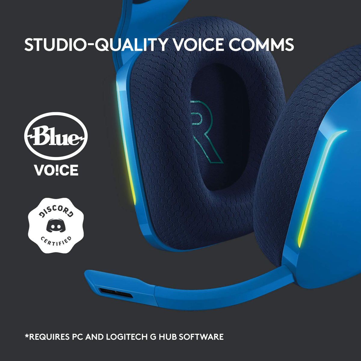 Logitech G733 Lightspeed Wireless Gaming Headset, Suspension Headband