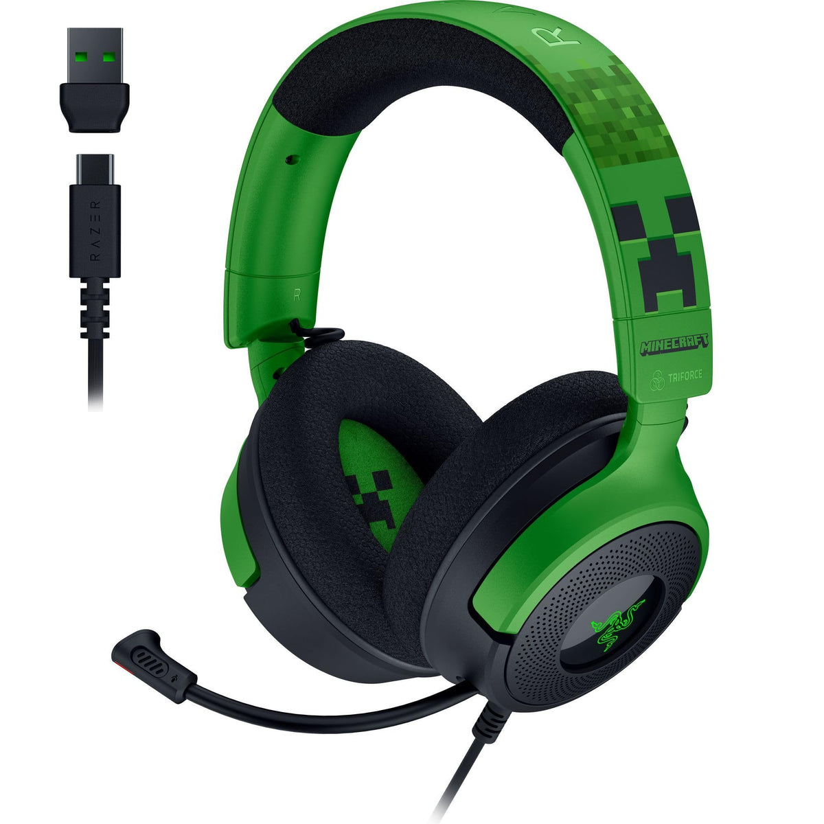 Razer Kraken V4 X Wired Gaming Headset: 40 mm Drivers - Cardioid Mic