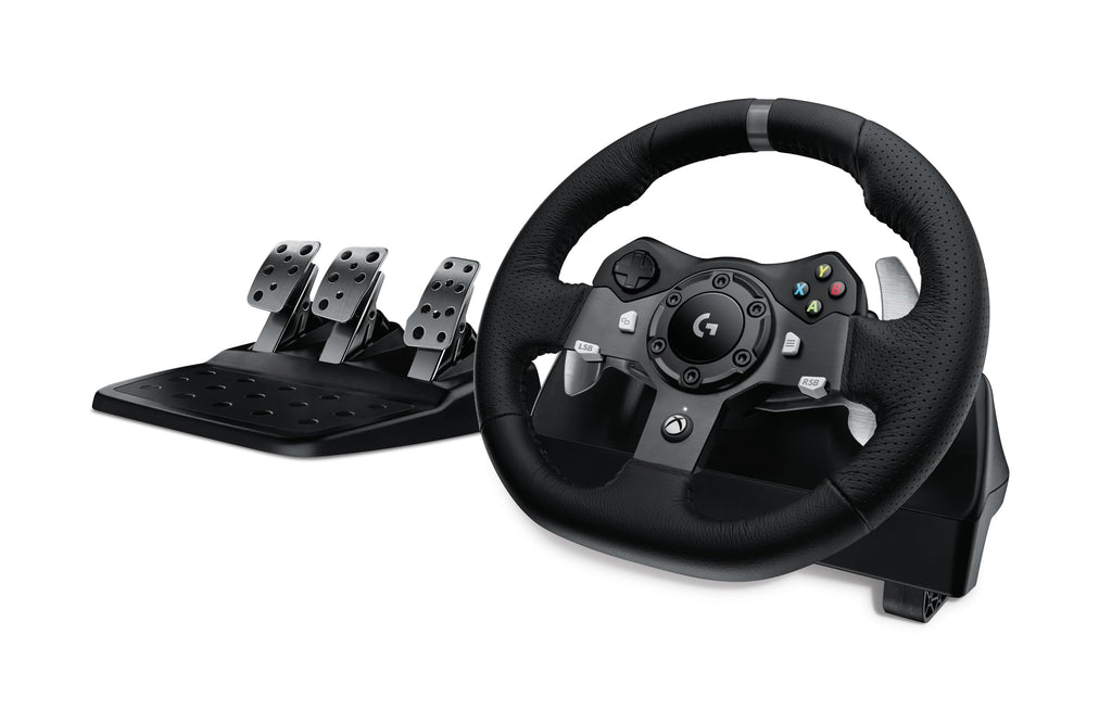 Logitech G920 Driving Force Racing Wheel and Floor Pedals