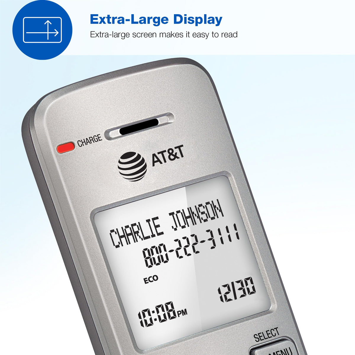AT&T EL51203 DECT 6.0 2-Handset Cordless Phone