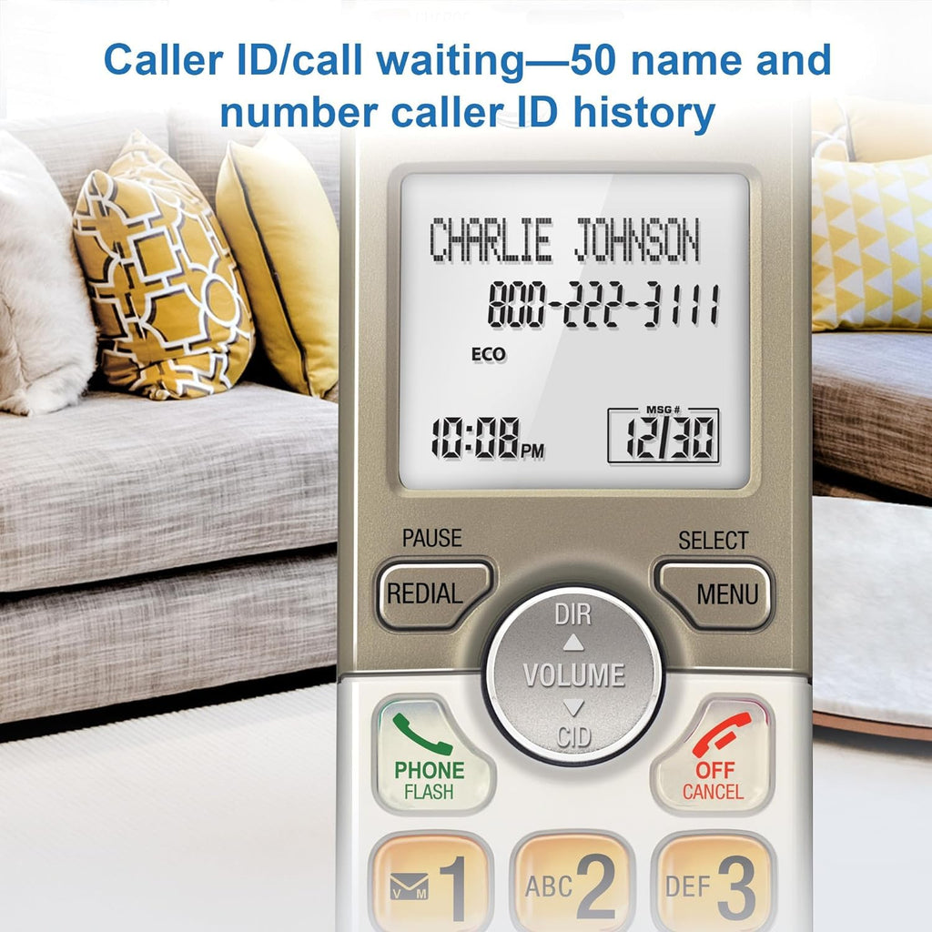 AT&T EL51203 DECT 6.0 2-Handset Cordless Phone