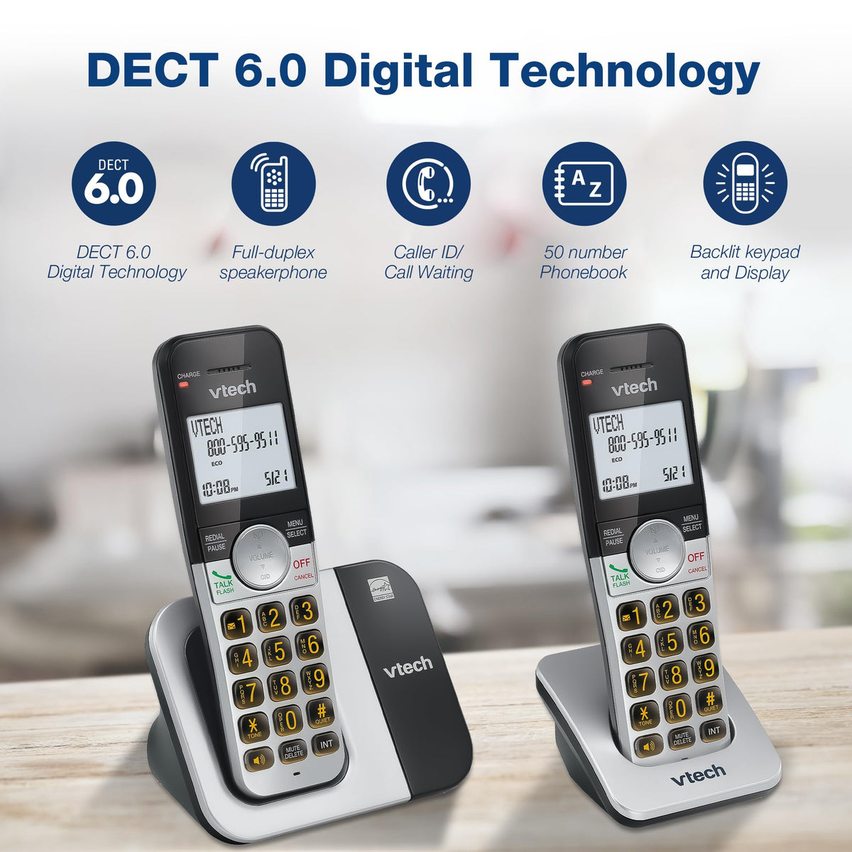 VTech VG232 Cordless Phone with Answering Machine