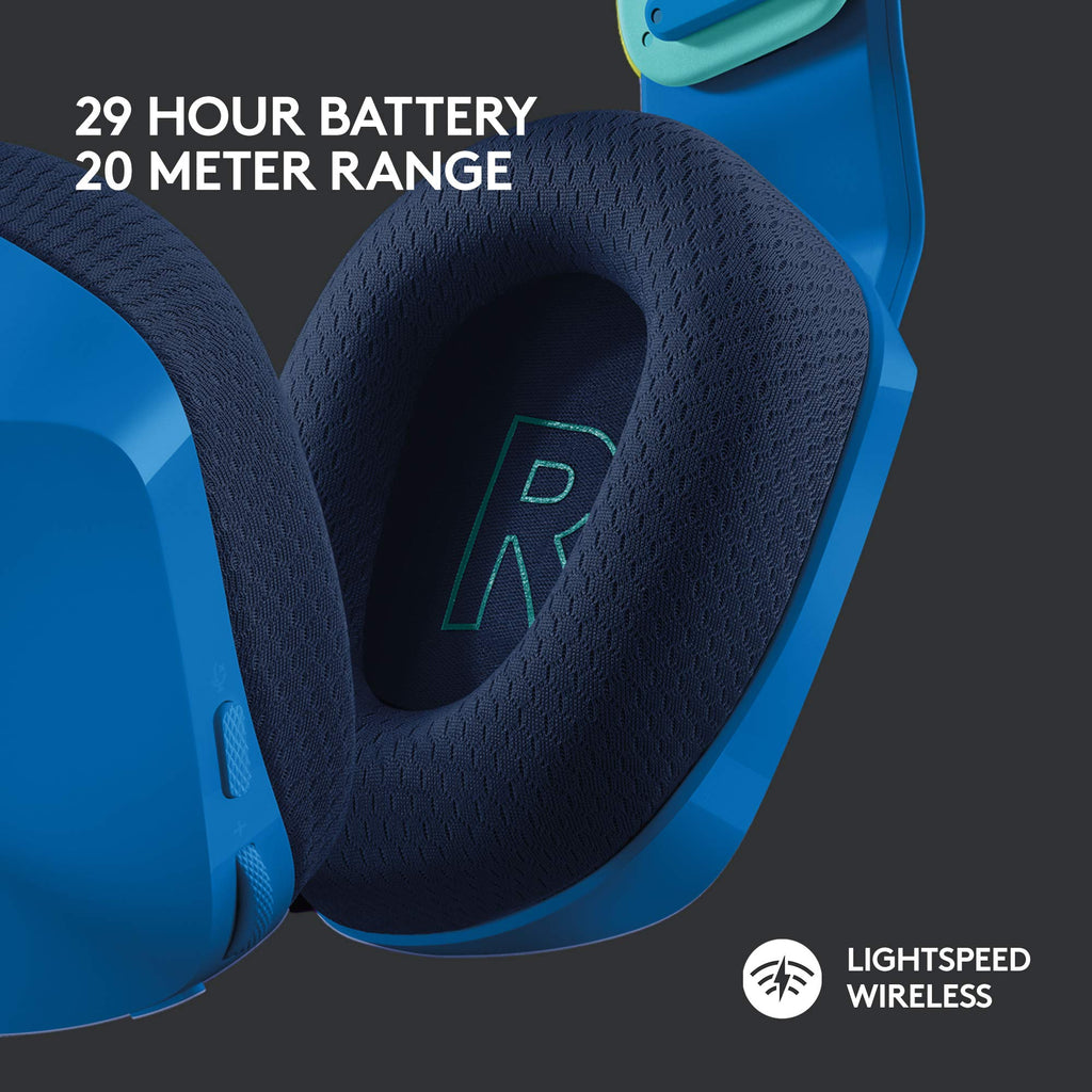 Logitech G733 Lightspeed Wireless Gaming Headset, Suspension Headband