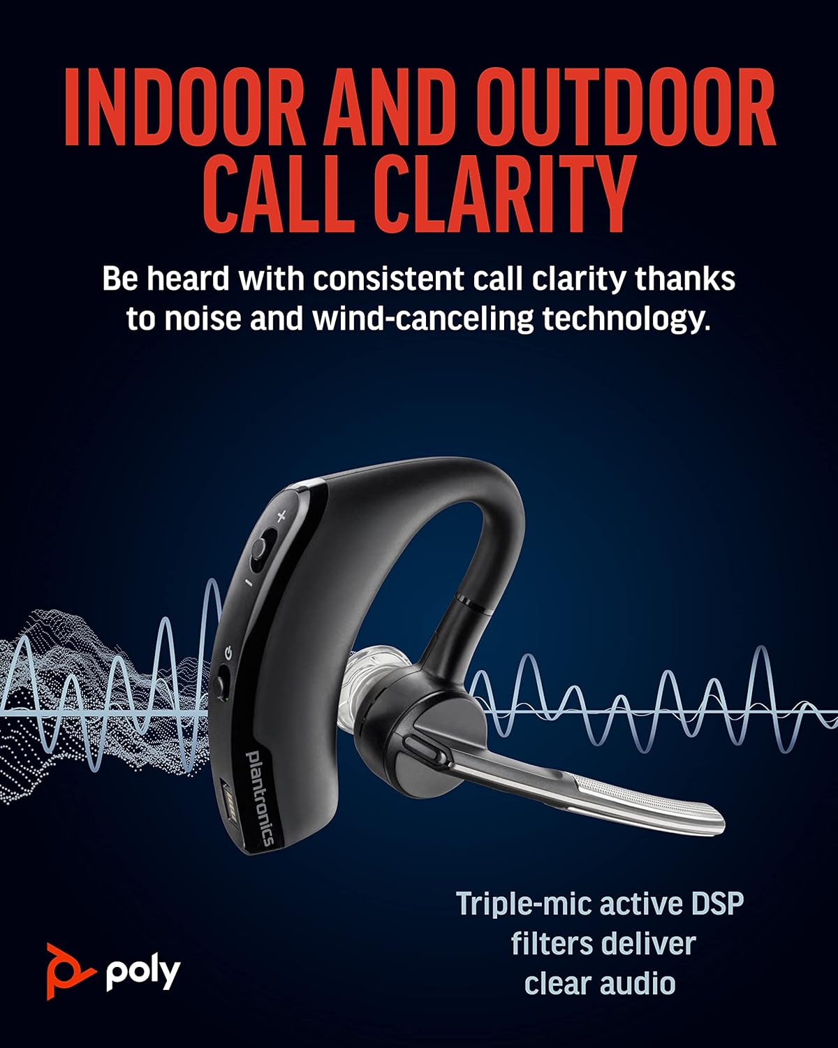Poly Voyager Legend Wireless Headset (Plantronics)