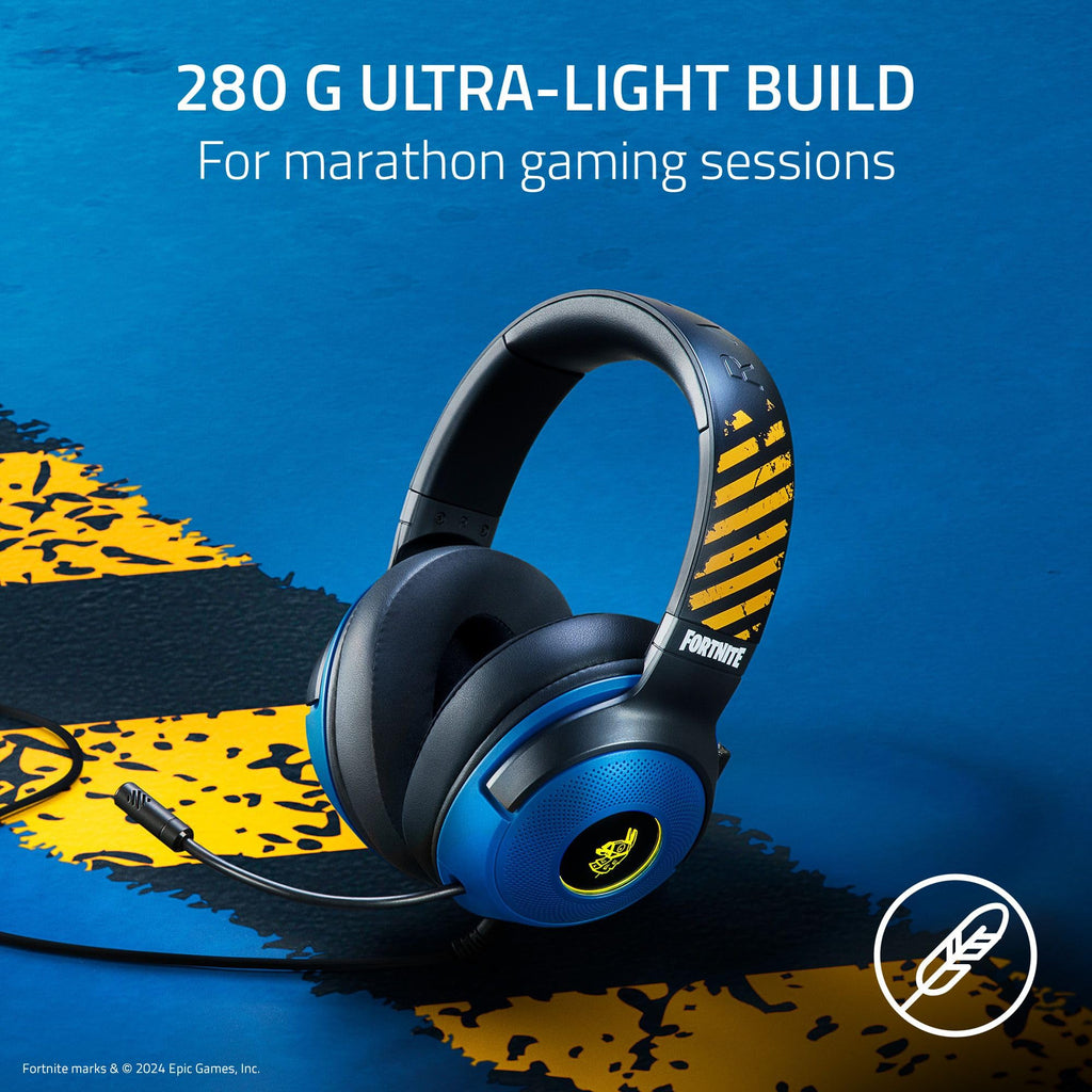 Razer Kraken V3 X Wired USB Gaming Headset: Lightweight Build